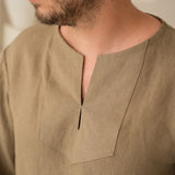 Linen men's shirt