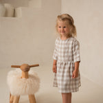 Lina kleita meiteņu - Linen girl toddler dress 