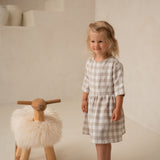 Lina kleita meiteņu - Linen girl toddler dress 