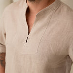 Vīriešu lina krekls - Traditional viking shirt - linen mens shirt