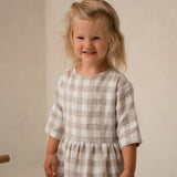 Lina kleita meiteņu - Linen girl toddler dress 