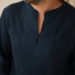Vīriešu lina krekls - Traditional viking shirt - linen mens shirt