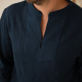 Vīriešu lina krekls - Traditional viking shirt - linen mens shirt