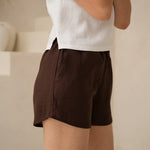 Linen shorts with pockets - ieviešu lina šorti