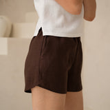 Linen shorts with pockets - ieviešu lina šorti