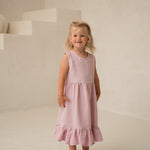 Linas kleita meitenēm - Linen girl toddler dress