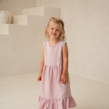 Linas kleita meitenēm - Linen girl toddler dress