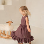 Linas kleita meitenēm - Linen girl toddler dress
