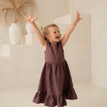 Linas kleita meitenēm - Linen girl toddler dress