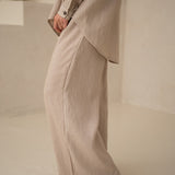 LINEN PANTS with pockets