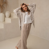 Oversized linen shirt