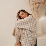 Oversized linen shirt