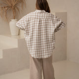 Oversized linen shirt