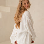 Sieviešu lina krekls - linen womens shirt with buttons